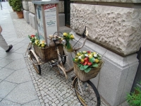 Велосипед цветочника