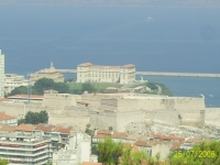 Вид на крепость в порту