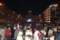 Встреча Нового года на Вацлавской площади