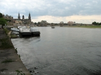 панорама на историческую часть Дрездена