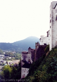 Зальцбург, замковая стена