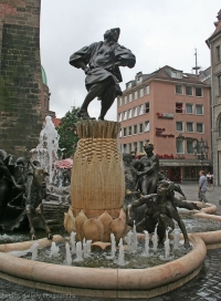 Нюрнберг, фонтан 