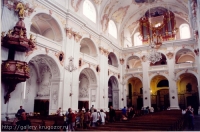 Люцерн, интерьер церкви иезуитов