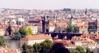 Прага, панорама крыш