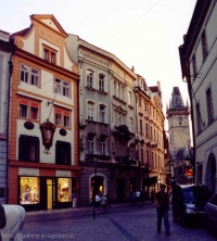 Прага, подкрадывались сумерки